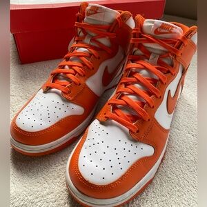 Authentic Nike Dunk Retro High Syracuse Men’s 7.5 Slightly Used